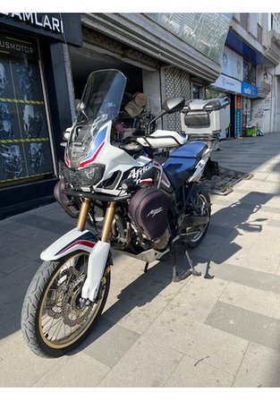 Zeus Motor 2018-19 Honda Africa Twin Adventure Ön Cam Şeffaf 58cm Motosiklet Camı