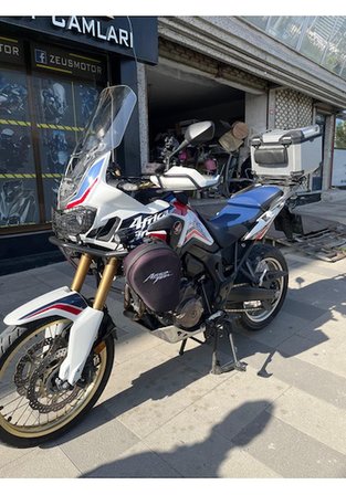 Zeus Motor 2018-19 Honda Africa Twin Adventure Ön Cam Şeffaf 58cm Motosiklet Camı