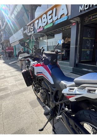Zeus Motor 2018-19 Honda Africa Twin Adventure Ön Cam Şeffaf 58cm Motosiklet Camı