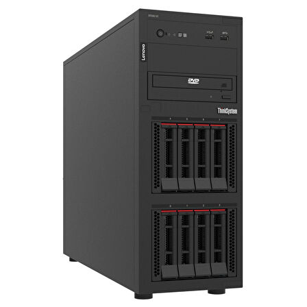 Lenovo ThinkSystem ST250 V3 7DCEA02WEA001 E-2436 32GB 2x480SSD 4U Tower Sunucu