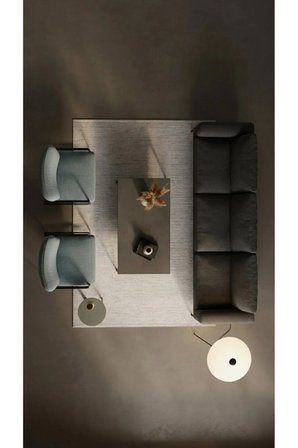 Filya-Krem-Akrilik-TonaTon-Salon,Oturma Odası-Halı–Robot Süpürge-Kolay Temizlik-Özel Ölçü-Düz-Modern