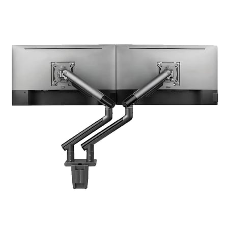 TWISTED Minds 17"-32" TM-49-C012-G Amortisörlü 2-kollu Premium Slim Monitör Askı Aparatı 