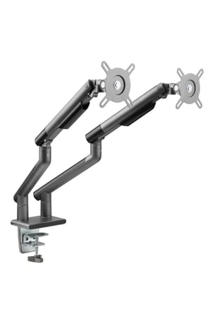 TWISTED Minds 17"-32" TM-49-C012-G Amortisörlü 2-kollu Premium Slim Monitör Askı Aparatı 