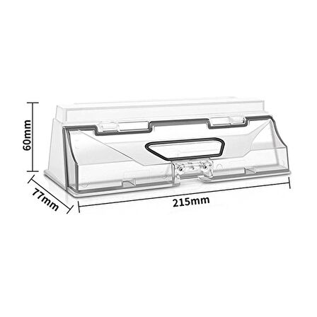 Roborock S6 Pure Uyumlu Toz Haznesi