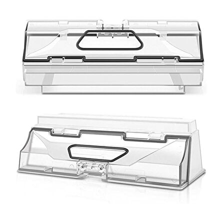 Roborock S6 Pure Uyumlu Toz Haznesi ve 4 Ad Hepa Filtre