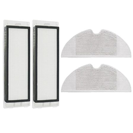 Xiaomi Vacuum Mop 2C (XMSTJQR2C / STYTJ03ZHM) Beyaz Filtre  Mop Yedek Set