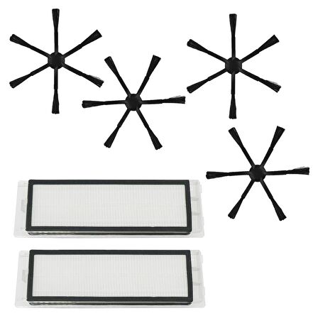 Xiaomi Vacuum Mop 2C (XMSTJQR2C / STYTJ03ZHM) Siyah 6 Parça Yedek Set