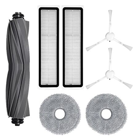 Dreame D10S Pro Beyaz Yedek Filtre Fırça Ultra Set