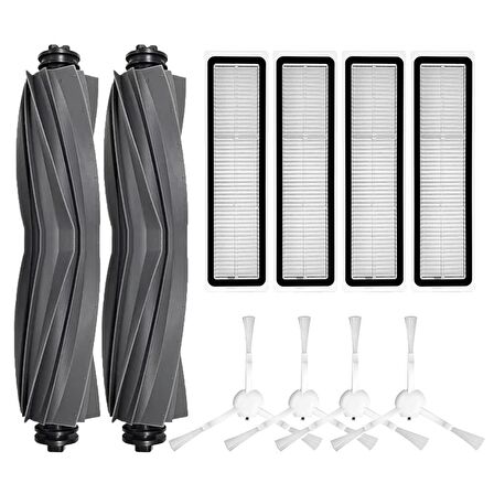 Dreame D10S Pro Beyaz Yedek Filtre Fırça Mega Set