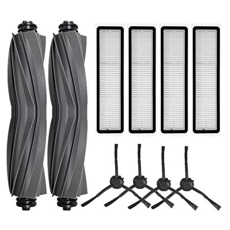 Dreame D10S Pro Siyah Yedek Filtre Fırça Mega Set