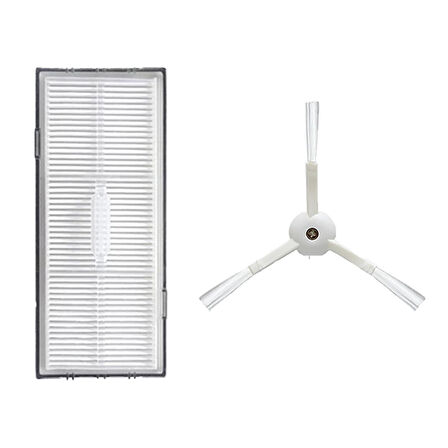 Roborock S8 , S8 Plus , S8 Pro Ultra Uyumlu Beyaz Filtre Fırça Mop Yedek Set