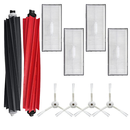 Roborock S8 , S8 Plus , S8 Pro Ultra Uyumlu Beyaz 10 Parça Yedek Set