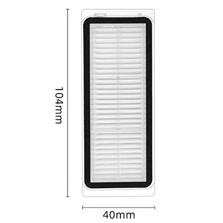 Dreame X20 Pro ve Plus , L20 Ultra Uyumlu 2 Adet Filtre