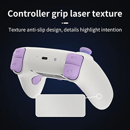 gizala Kablosuz Oyun Kontrolcüsü Gamepad Hall Effect Triggers Joystick Game Controller Switch 2 / Switch/ PC/Steam/Android/IOS (Beyaz)