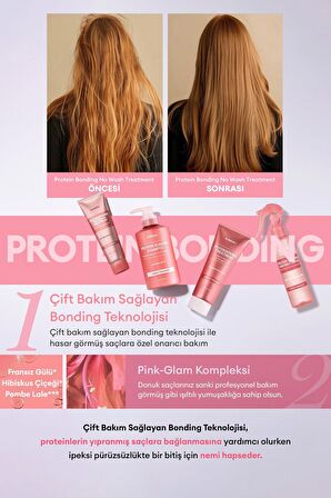 Protein Kompleksi İçeren Onarıcı Kundal Protein Bonding No Wash Treatment 130ml (Ylang Ylang)