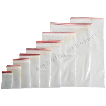 10x12 cm. Kilitli Torba (100 Adet)