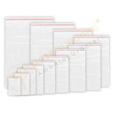 9x11 cm. Kilitli Torba (1.000 Adet)
