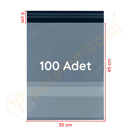 35x45+5 cm (35x50) Cepli Kargo Poşeti 100 Adet