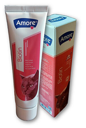 Biotin, Zinc, Beta Glucan, Malt Extract Cat Paste, Lezzetli Çinko D-Biyotin Kedi Maltı 100 ml