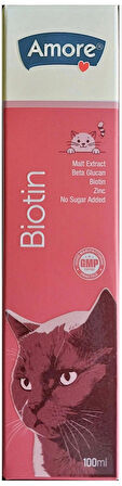 Biotin, Zinc, Beta Glucan, Malt Extract Cat Paste, Lezzetli Çinko D-Biyotin Kedi Maltı 100 ml