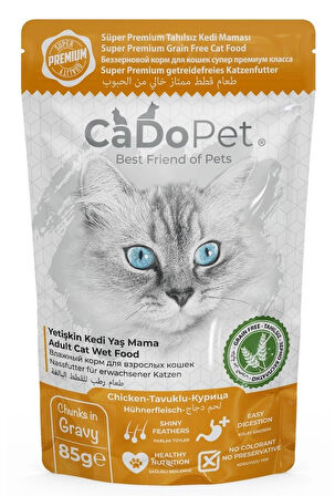 Cado 12LI Punch Yavru Kedi Ödül Maması Chicken