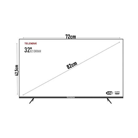 Telenova 32ND4001 32" Full HD LED TV