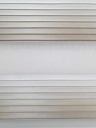 BBB Geniş Pliseli Renk Geçişli Zebra Stor Perde MZ293