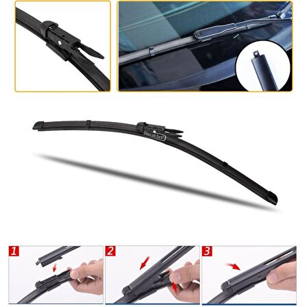 Citroen C4 Muz Silecek Takımı (2004-2009) RBW