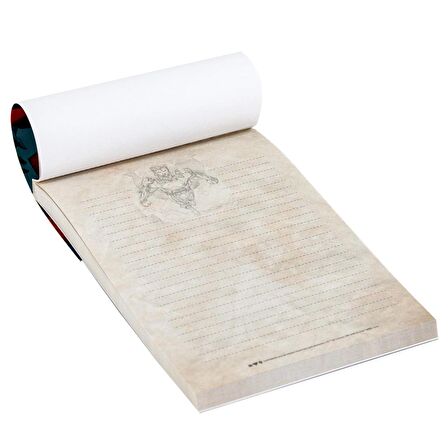 Notepad 2’li Set Süperman Tasarım Kapaklı Memopad Lisanslı