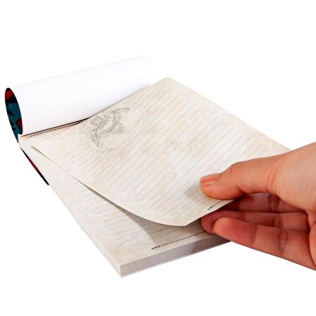 Notepad 2’li Set Süperman Tasarım Kapaklı Memopad Lisanslı
