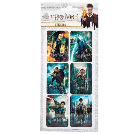 Sticker Harry Potter Lisanslı Etiket Özel Tasarım