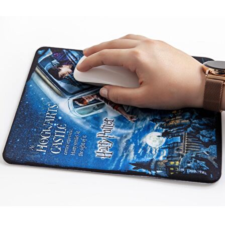 Mouse Pad Bilek Destekli Kaymaz Harry Potter Lisanslı