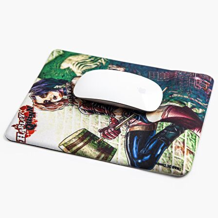 Mouse Pad Bilek Destekli Harley Quinn Lisanslı