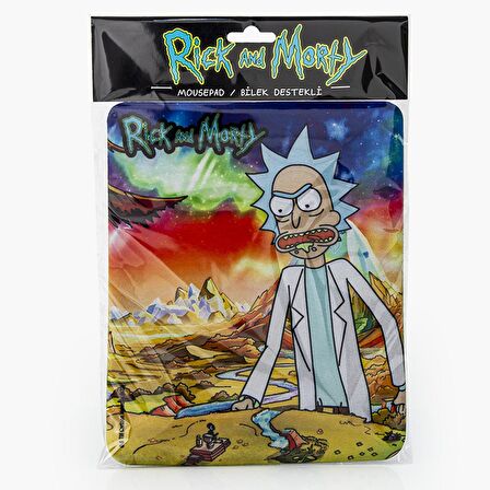 Mouse Pad Bilek Destekli Rick And Morty Lisanslı