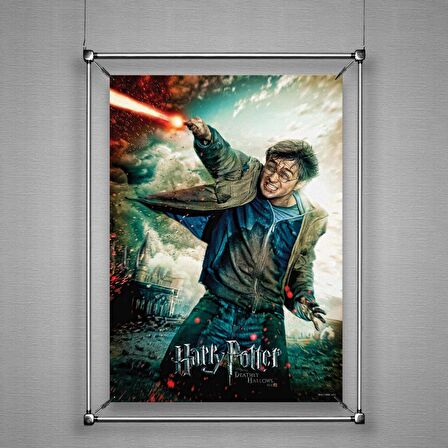 Harry Potter Duvar Poster Film 1 2 3 4 5 6 7