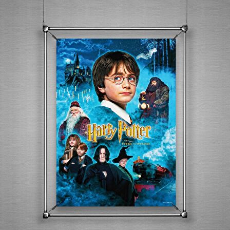 Harry Potter Duvar Poster Film 1 2 3 4 5 6 7