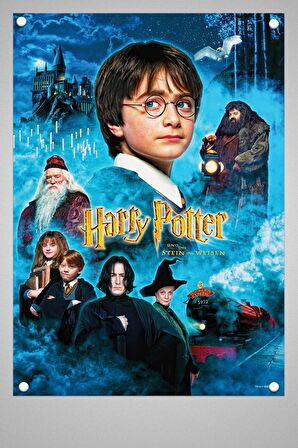 Harry Potter Duvar Poster Film 1 2 3 4 5 6 7