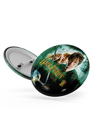 Rozet & Broş Harry Potter Ölüm Yadigarları 4 adet Lisanslı