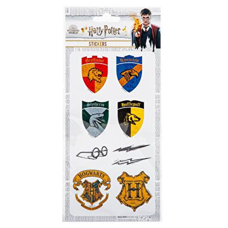 Sticker 3'lü Set Harry Potter Lisanslı Etiket Özel Tasarım