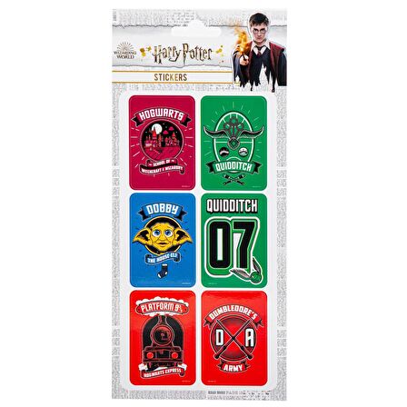 Sticker Harry Potter Lisanslı Etiket Özel Tasarım