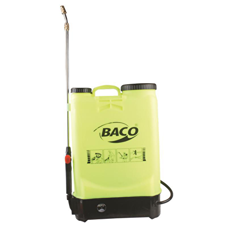 Baco Akülü İlaçlama Pompası 16 Lt BC-16A