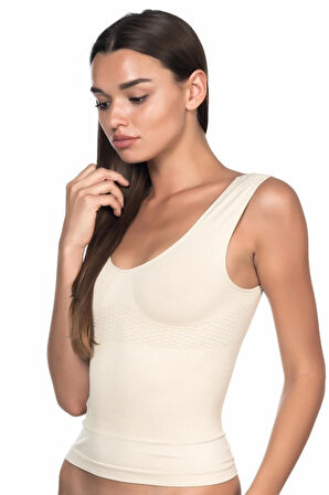 Dikişsiz Toparlayıcı Korse Atlet 5012