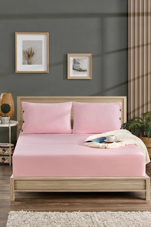 100x200 Ölçü Yastık Kılıflı , Lastikli Çarşaf Takımı %100 penye
