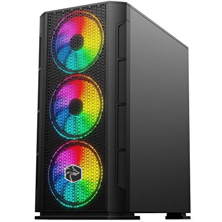 Zeiron Apu X90 AMD 5600G 32 GB DDR4 RAM 256 GB M.2 SSD 3 TB HDD  FreeDos Masaüstü Bilgisayar