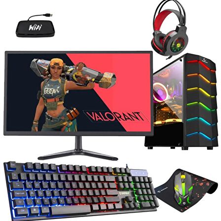 Zeiron Smart X60 Intel i5 3470 16 GB DDR3 RAM 256 GB SSD 1 TB HDD NVIDIA GeForce GT 730 FreeDos Masaüstü Bilgisayar 