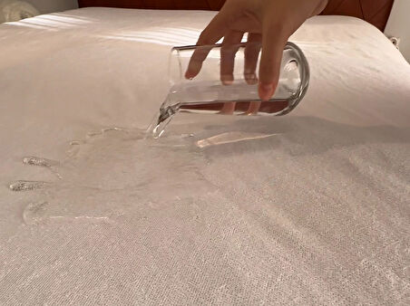 emnvizyontekstil - 100x200 cm Yatak Alezi %100 Sıvı Geçirmez-fıtted