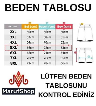 Erkek Büyük Beden 110-150 Kilo Arası İçin Uygun Penye Şort İndigo