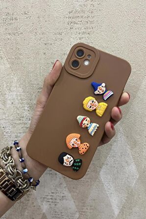 Apple iPhone 11 Uyumlu 3D Cartoon Tasarım Soft Kılıf