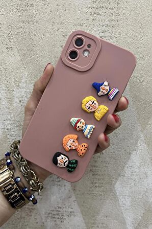 Apple iPhone 11 Uyumlu 3D Cartoon Tasarım Soft Kılıf