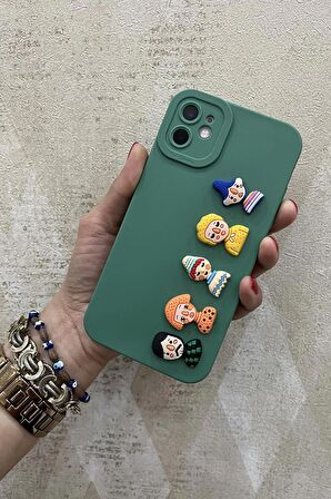 Apple iPhone 11 Uyumlu 3D Cartoon Tasarım Soft Kılıf